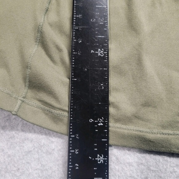 Fabletics Long Sleeve Hoodie Women's Size Small Army Green Gym Running Yoga - Picture 6 of 10